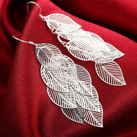 Filigree Dangling Laser Cut Earrings For The Fall, , ALILY , ALILY   jewelryjewelry deals, swarovski crystal jewelry, groupon jewelry,, jewelry for mom, 