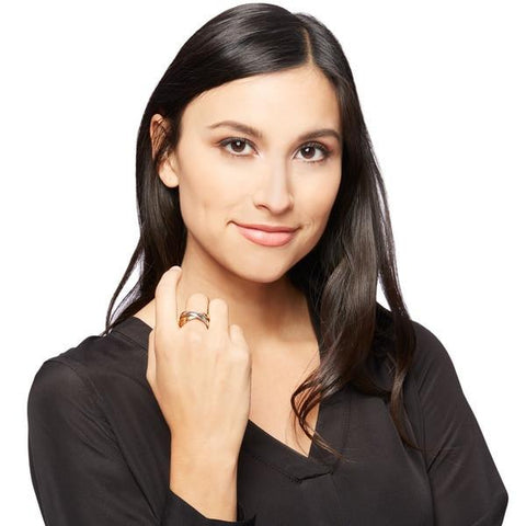 18k White Gold Bands Stainless Steel Rolling Ring, Rings, ALILY , ALILY   jewelryjewelry deals, swarovski crystal jewelry, groupon jewelry,, jewelry for mom, 