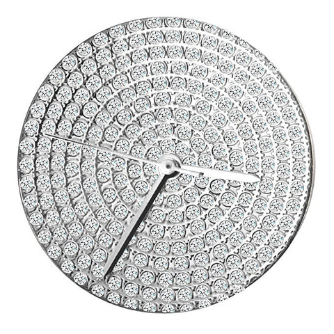 Stainless Steel 18K GOLD Plated Pave Heavy Metal Band Watch - Iced Put Diamond Watch- Bling Hip Hop - ALILY