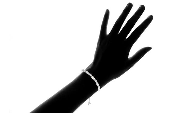 Fiery Opal Adjustable Tennis Bracelet Made With Swarovski Elements- Two Options, , ALILY , ALILY   jewelryjewelry deals, swarovski crystal jewelry, groupon jewelry,, jewelry for mom, 