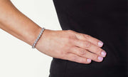 42.00 CTTW Tennis Bracelet with Swarovski Crystals, Bracelets, ALILY , ALILY   jewelryjewelry deals, swarovski crystal jewelry, groupon jewelry,, jewelry for mom, 