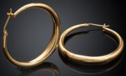 Italian-Made Gold Plated French Lock Hoop Earrings (3-Pack) - ALILY  www..com fashion jewelry for women