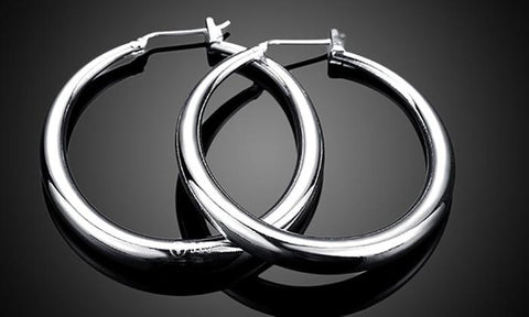 Italian-Made Gold Plated French Lock Hoop Earrings (3-Pack) - ALILY  www..com fashion jewelry for women